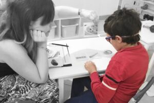 Una foto di un’attività svolta al Centro SMART.