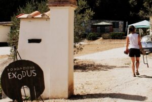 Un’immagine dell’ingresso de La Mammoletta all’Isola d’Elba.