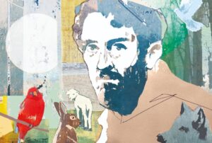 San Francesco illustrato da Max Ramezzana.