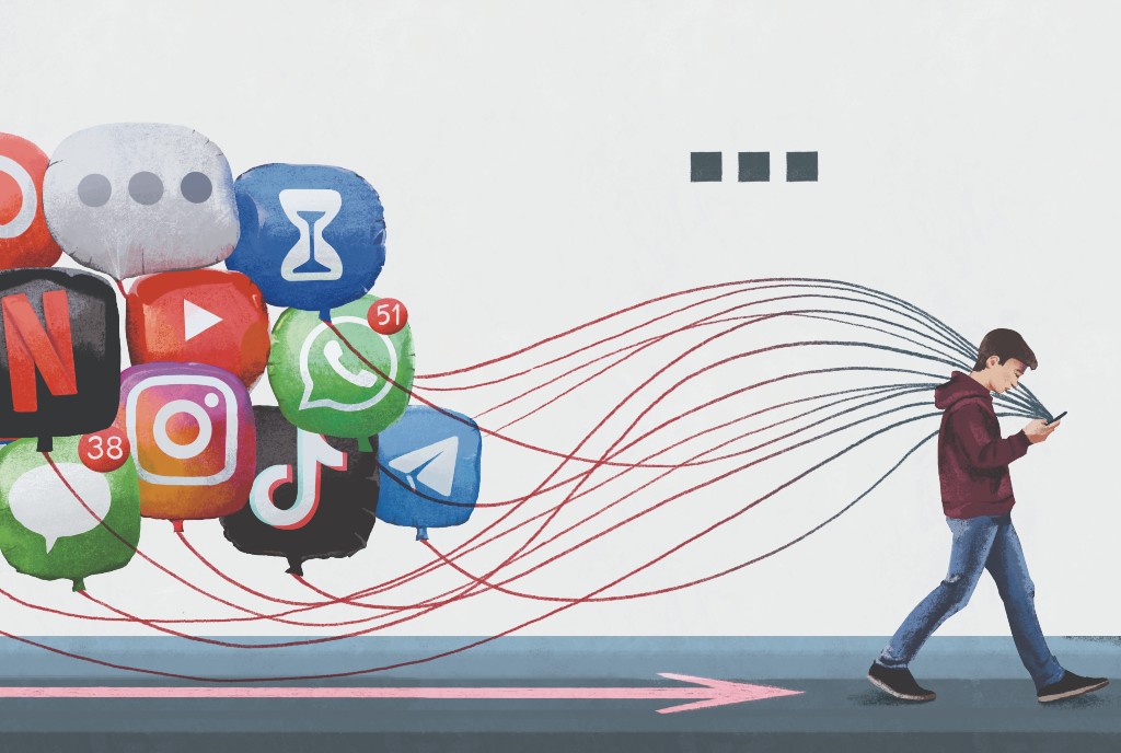 "Sconnessi". Illustrazione di Caterina Cappelli.